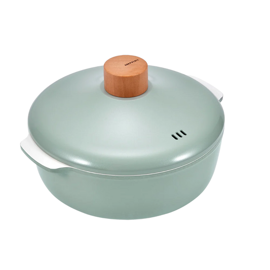 Happycall ZIUM IH Ceramic Casserole Pot Green 24cm