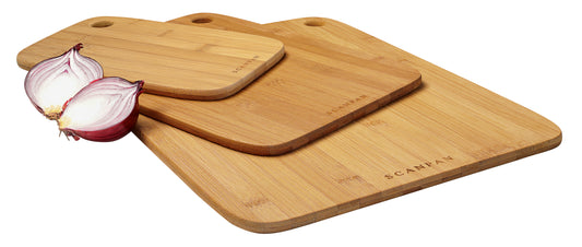 Scanpan Bamboo 3 Piece Board Set