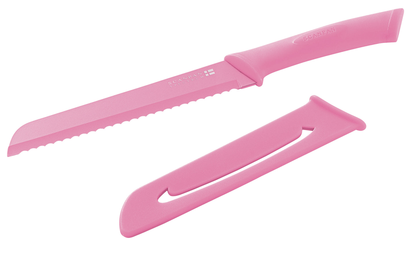 Scanpan Spectrum Pink Bread Knife NBCF 7"/18cm