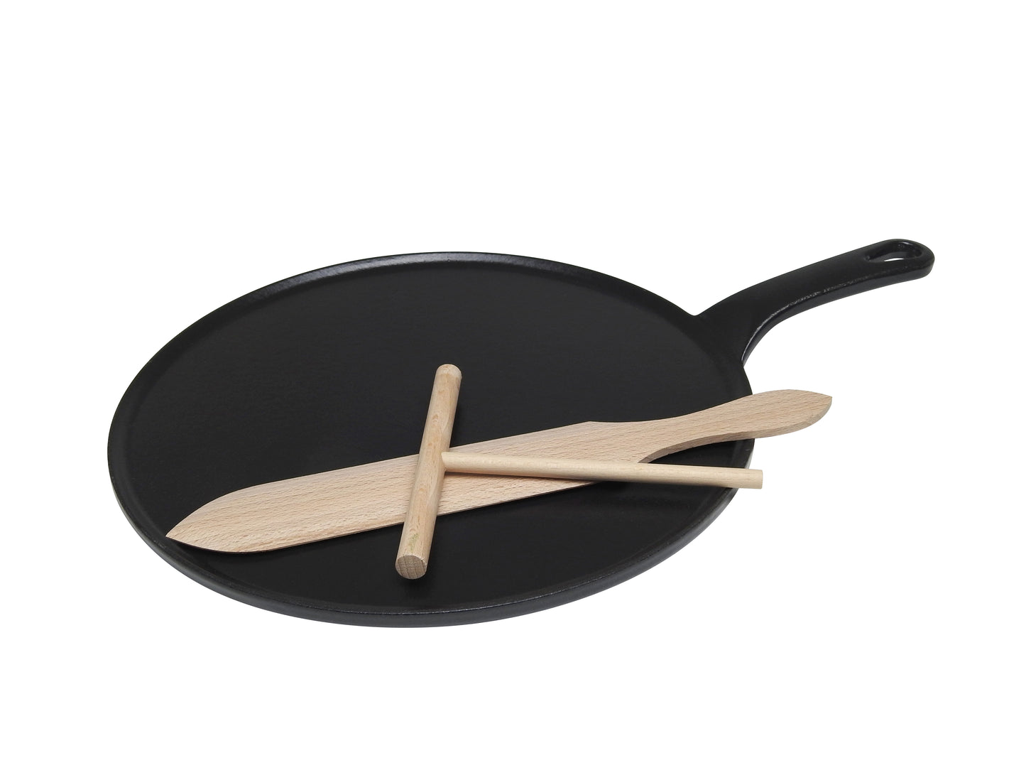 Chasseur Crepe Pan Black Onyx 30cm