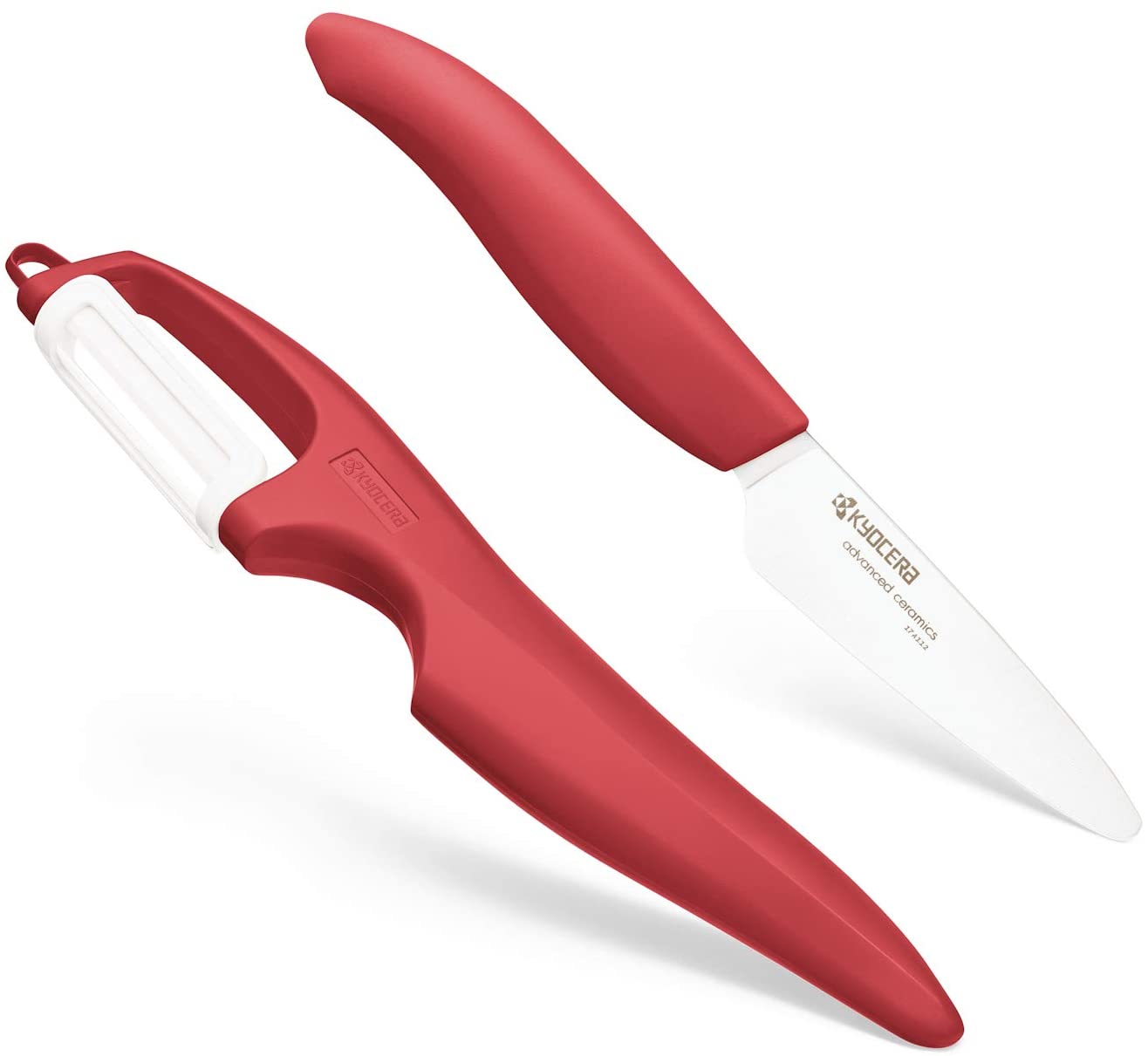 Kyocera Ceramic 7.5cm Paring Knife & Peeler Set