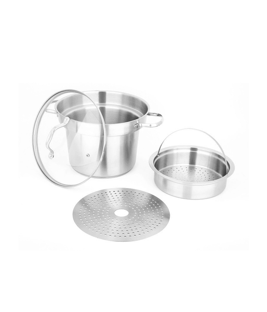 Buffalo 28cm Stainless Steel Multi Function Pot