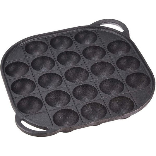 Pearl Life Cast Iron Takoyaki Plate (21 Holes)