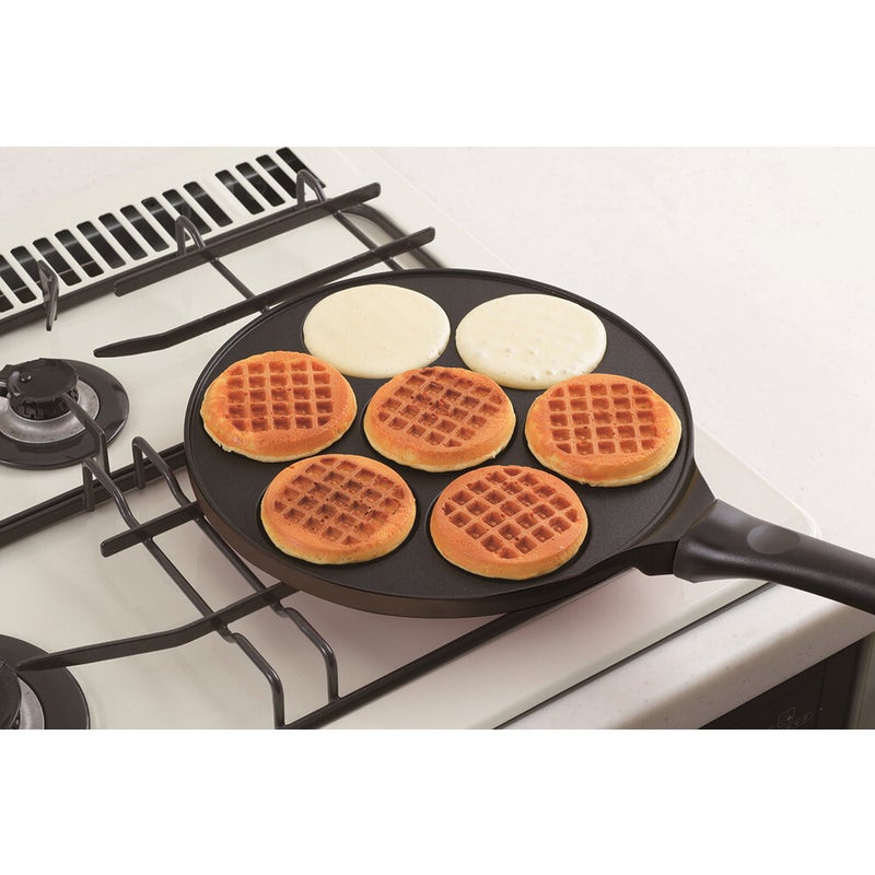 Pearl Life Non-Stick Waffle Pan (7 Holes)